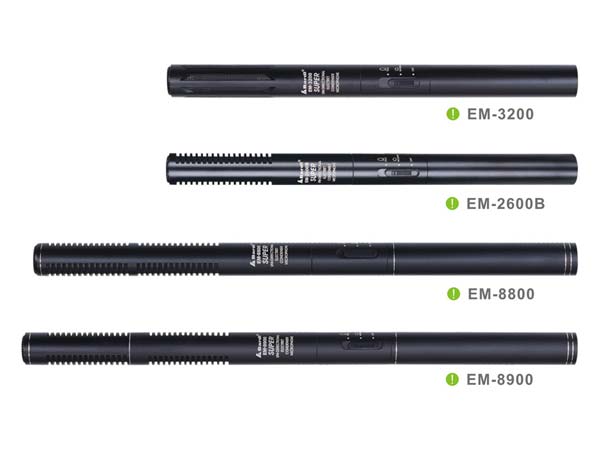 BARDL 超指向性采访话筒 EM-3200/2600B/8800/8900