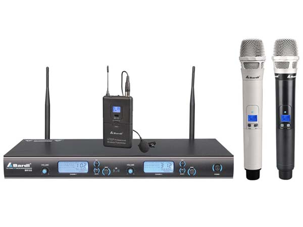 BARDL BR103 UHF 双通道无线话筒