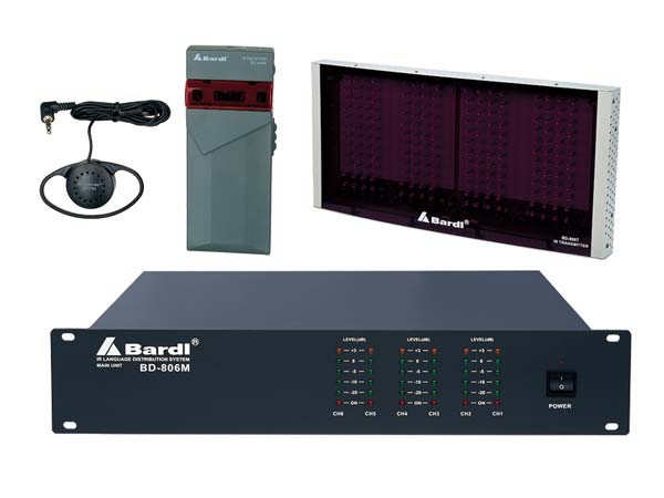BARDL BD-806M/T/R 红外线语言分配系统