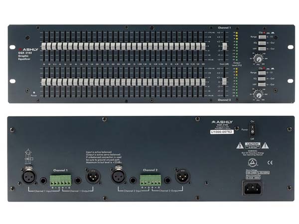 ASHLY GQX3102 均衡器