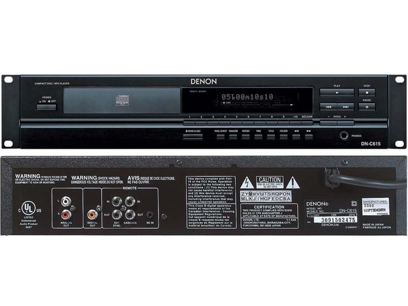 DENON DNC615专业CD播放机